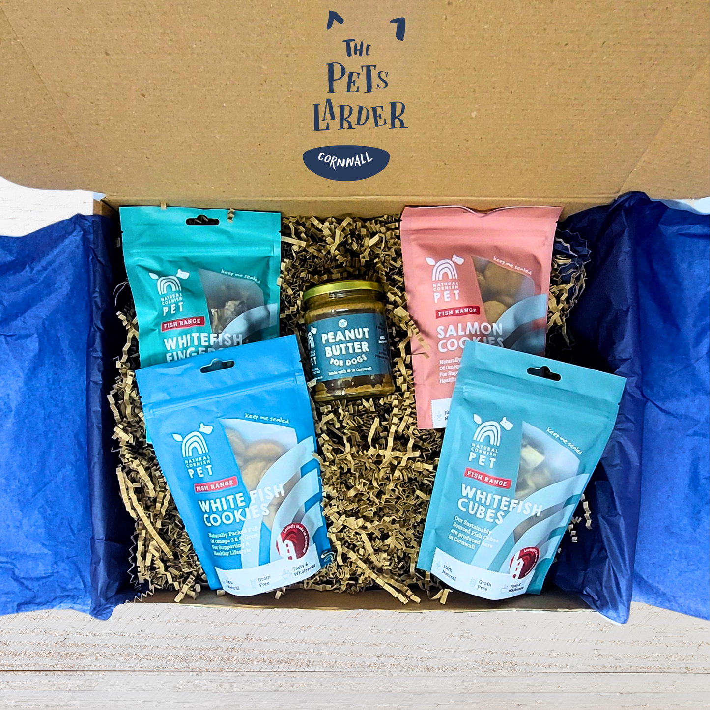 Natural Cornish Dog Treats Hamper