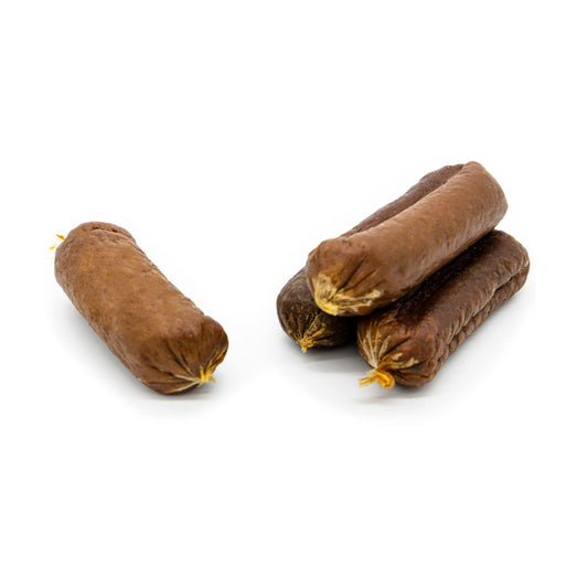 Dried Beef & Garlic Sausage for Dogs - Natural Dog Treats