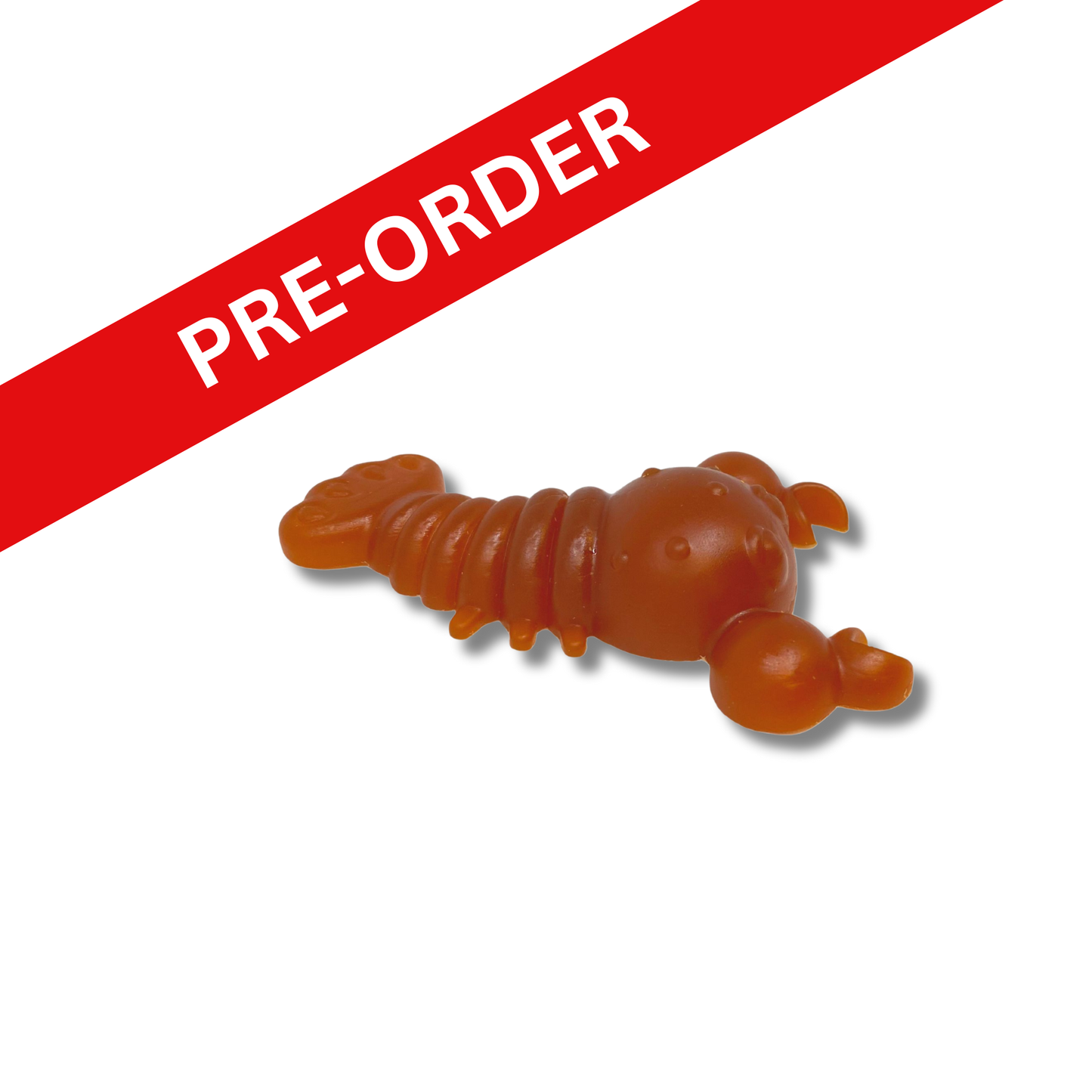Carrot and Pumpkin Lobster for Dogs on a white background