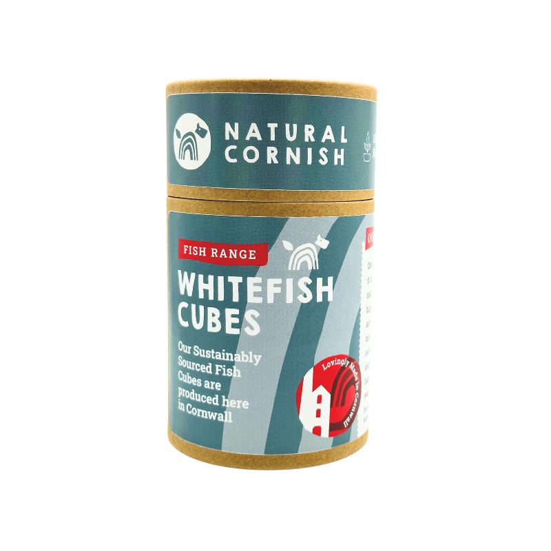 Whitefish Cubes for Dogs | Natural Cornish Fish Cubes