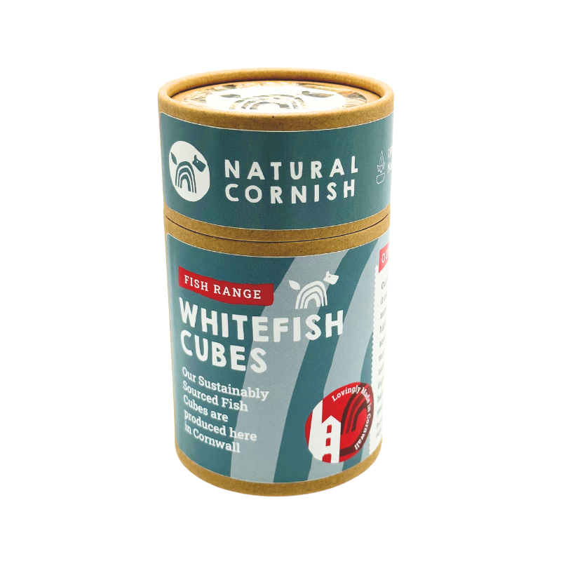 Whitefish Cubes for Dogs | Natural Cornish Fish Cubes