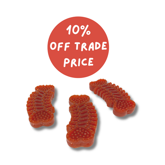 Strawberry & Beetroot Dental Bone Chew | Natural chews for dogs