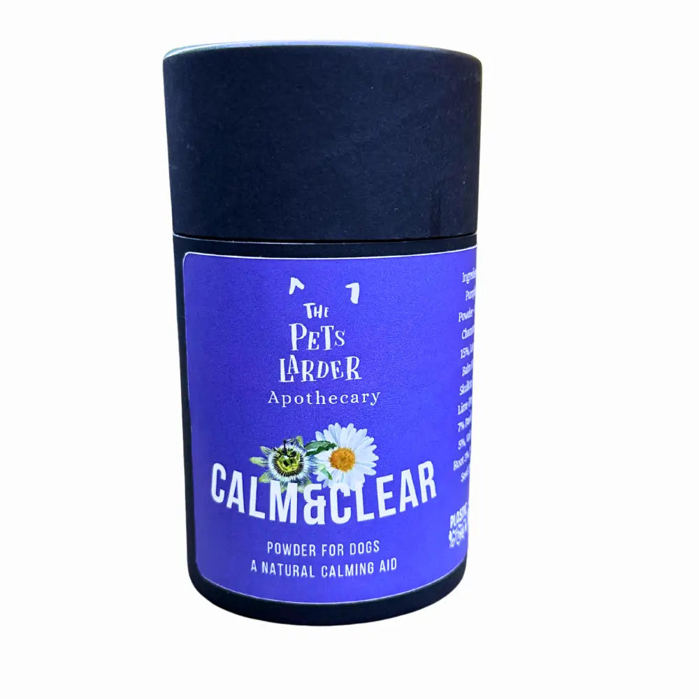 Calm & Clear – Natural Herbal Calming Supplement for Dogs - Dog Supplements