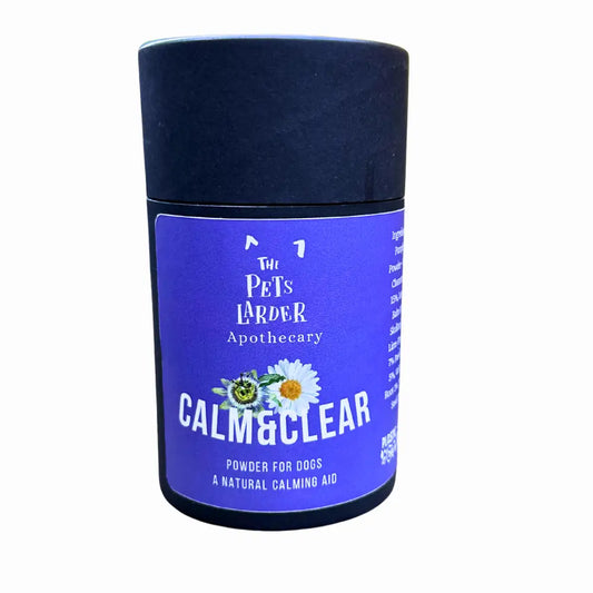 Calm & Clear – Natural Herbal Calming Supplement for Dogs - Dog Supplements