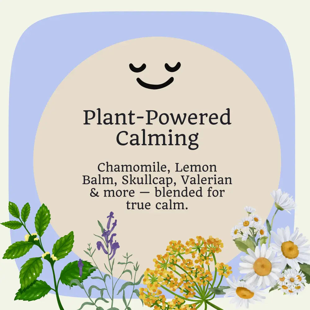 Calm & Clear – Natural Herbal Calming Supplement for Dogs - Dog Supplements