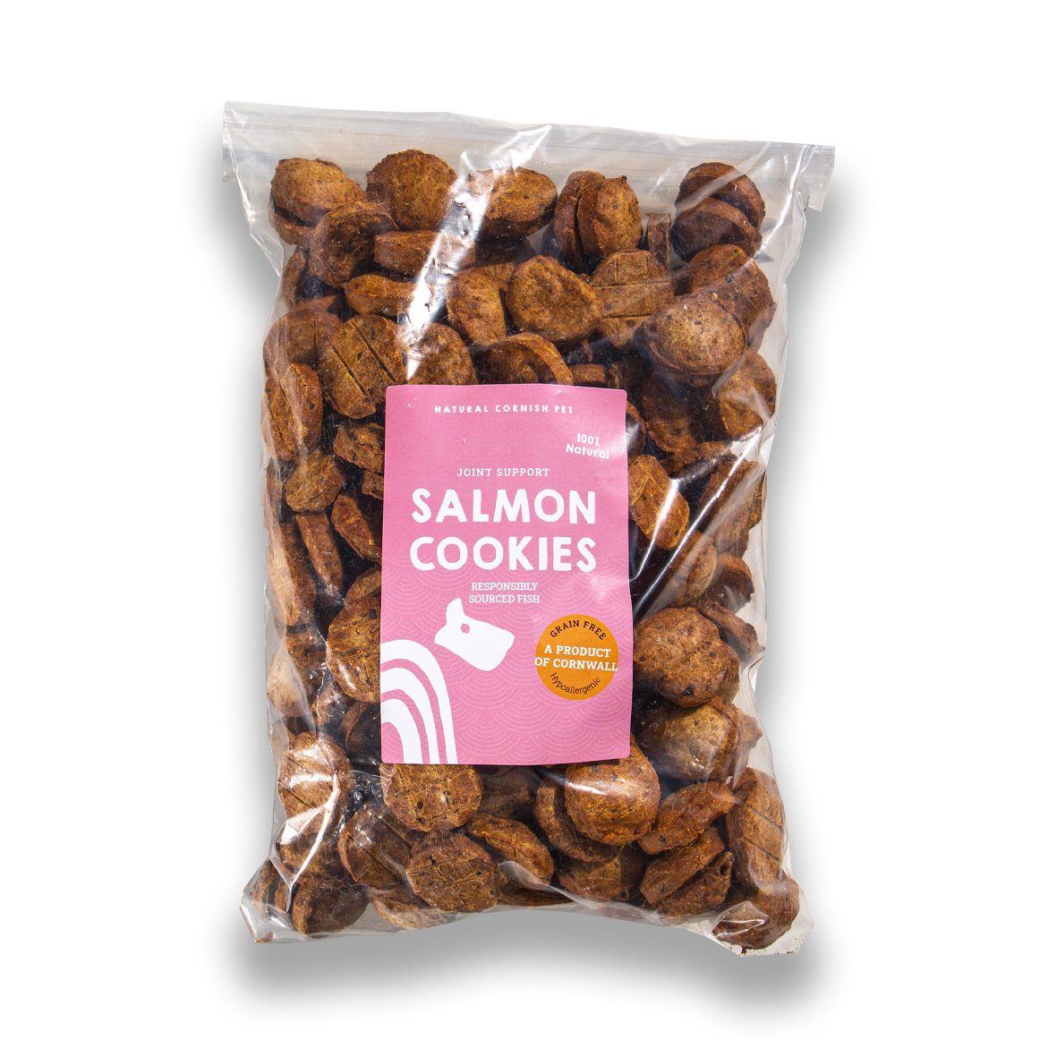 Cornish Salmon Cookies for Dogs
